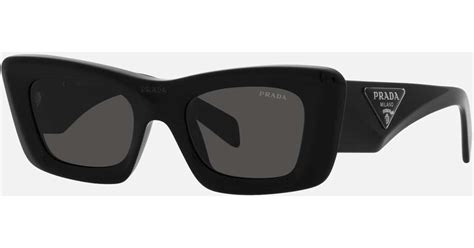 prada catwalk double bar sunglasses|59mm cat eye sunglasses prada.